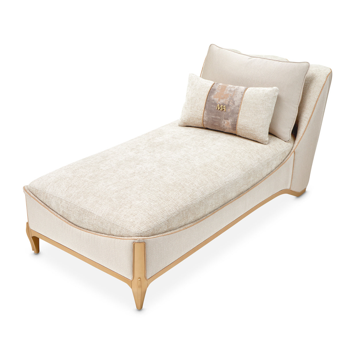 La Terrazza Chaise - Cappuccino/Light Champagne
