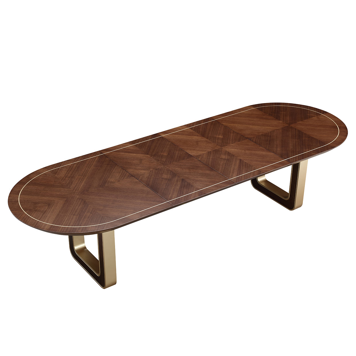 Houston Oval Dining Table - Walnut