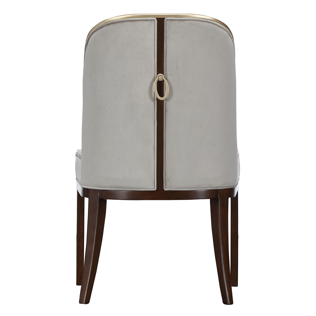 Houston Dining Side Chair - Porcini/Walnut