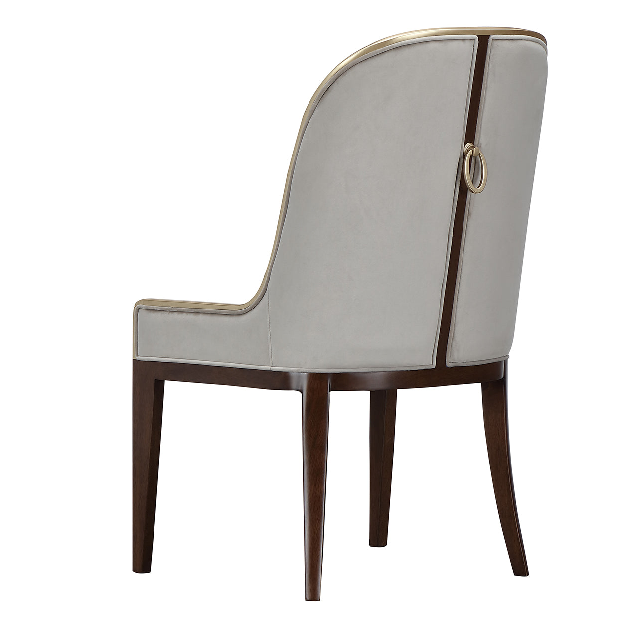 Houston Dining Side Chair - Porcini/Walnut