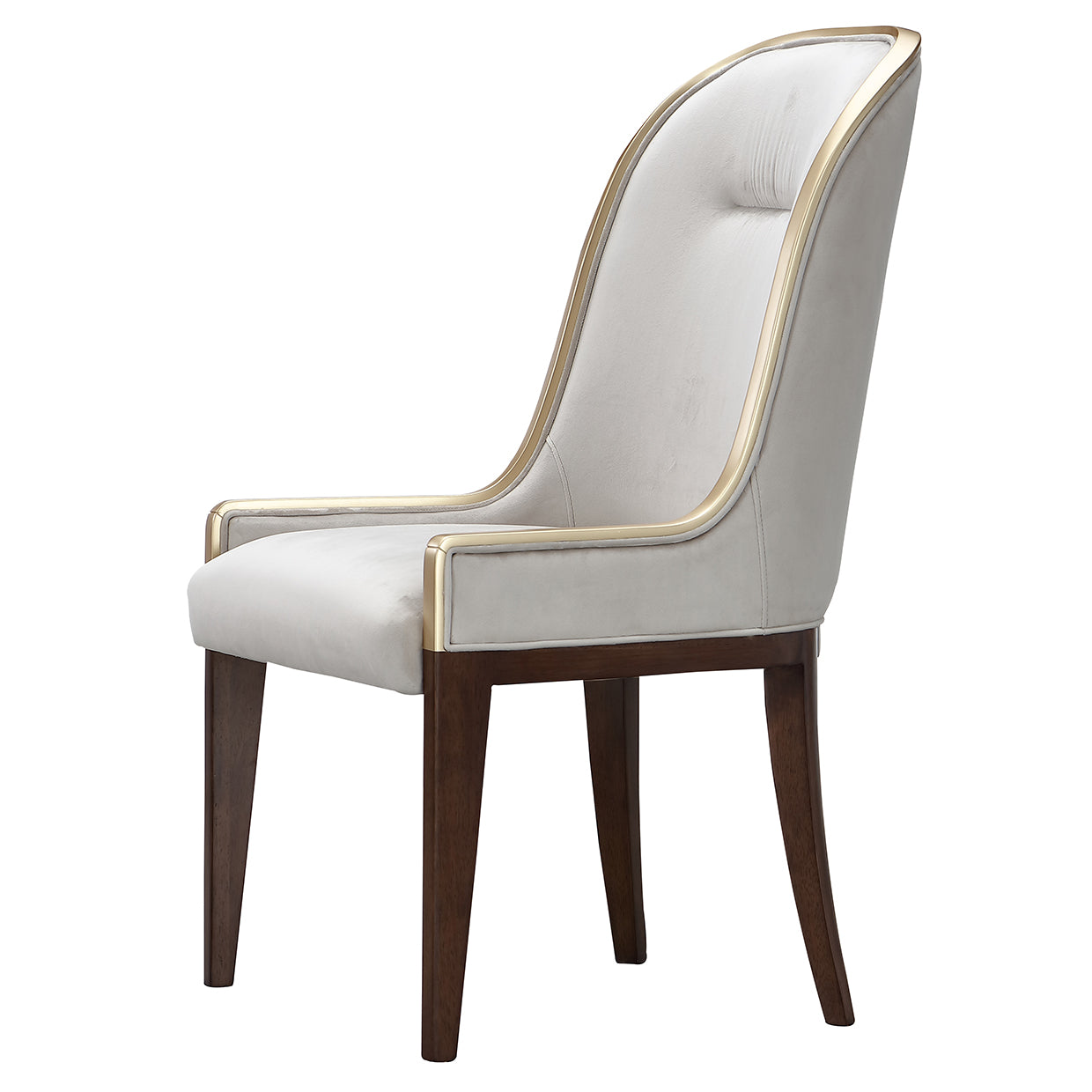 Houston Dining Side Chair - Porcini/Walnut