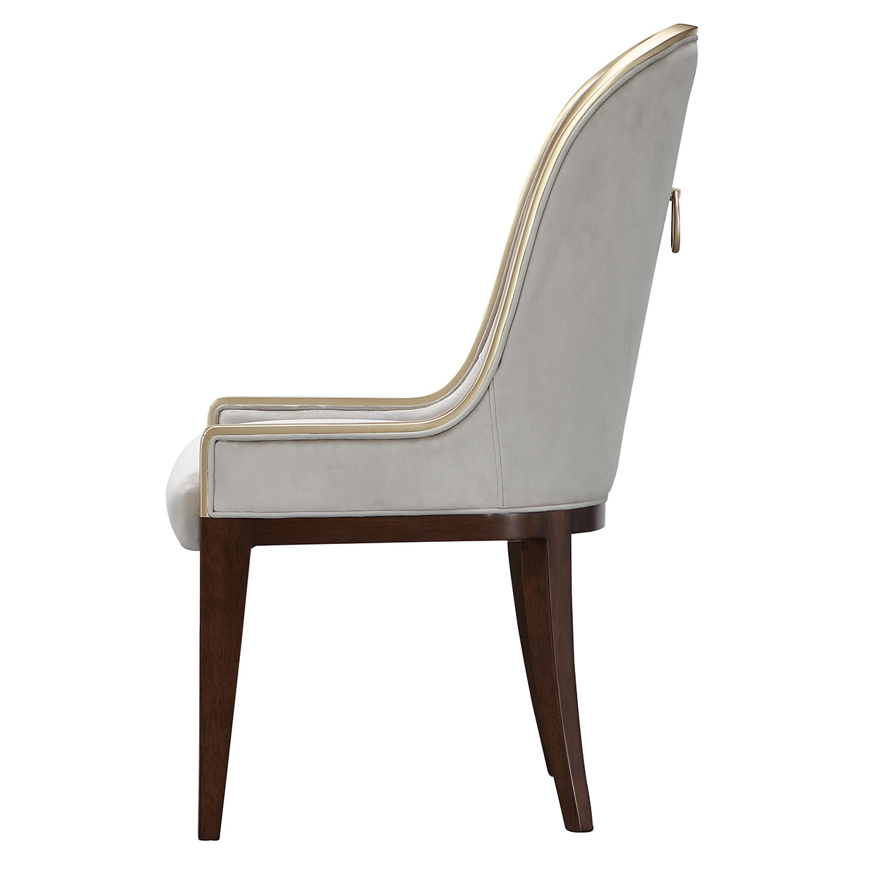 Houston Dining Side Chair - Porcini/Walnut