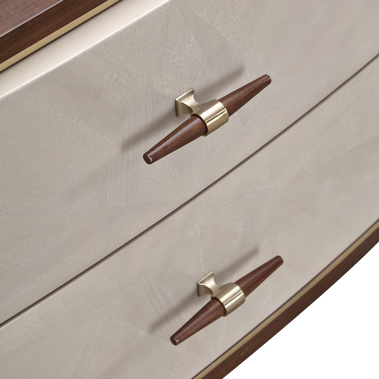 Houston 2-Drawer Nightstand - Walnut