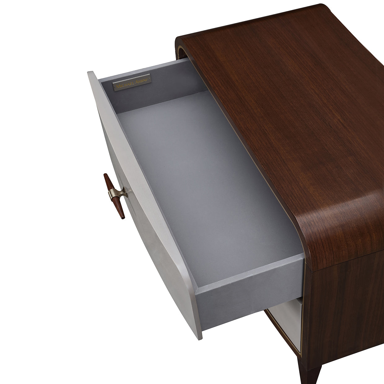 Houston 2-Drawer Nightstand - Walnut