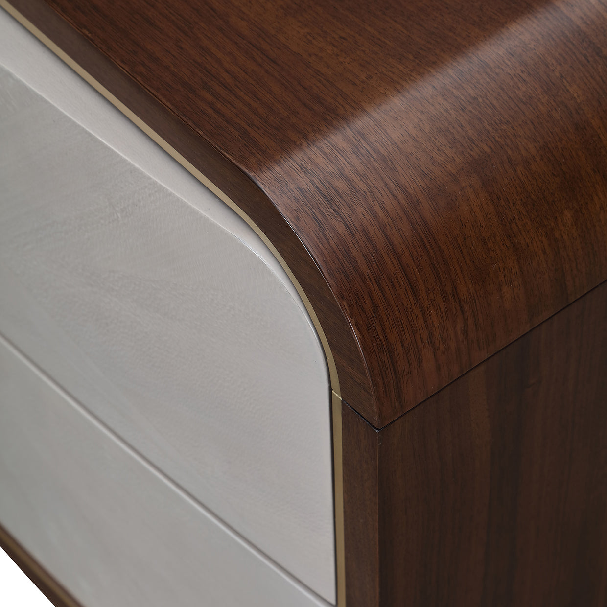 Houston 2-Drawer Nightstand - Walnut