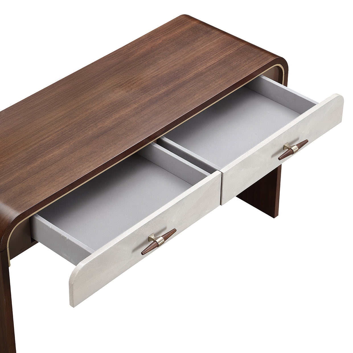 Houston Vanity Desk - Walnut