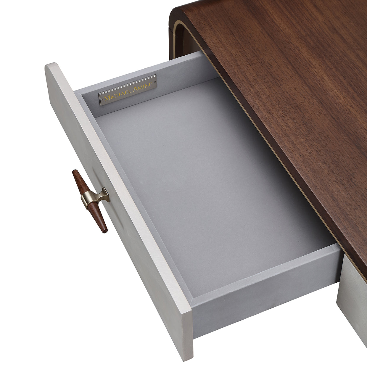 Houston Vanity Desk - Walnut