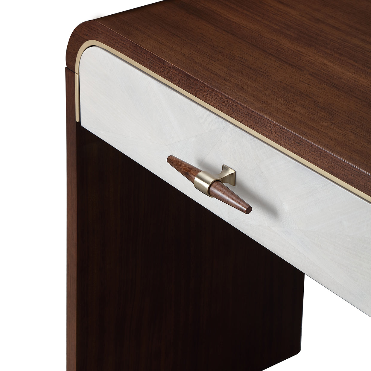 Houston Vanity Desk - Walnut