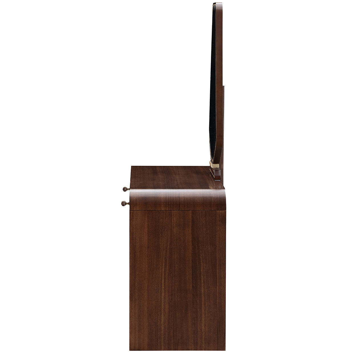 Houston Vanity with Mirror & Chair - Walnut
