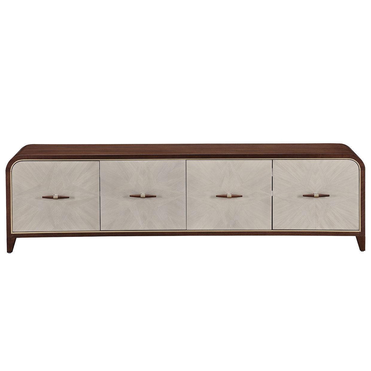 Houston Media Cabinet - Walnut