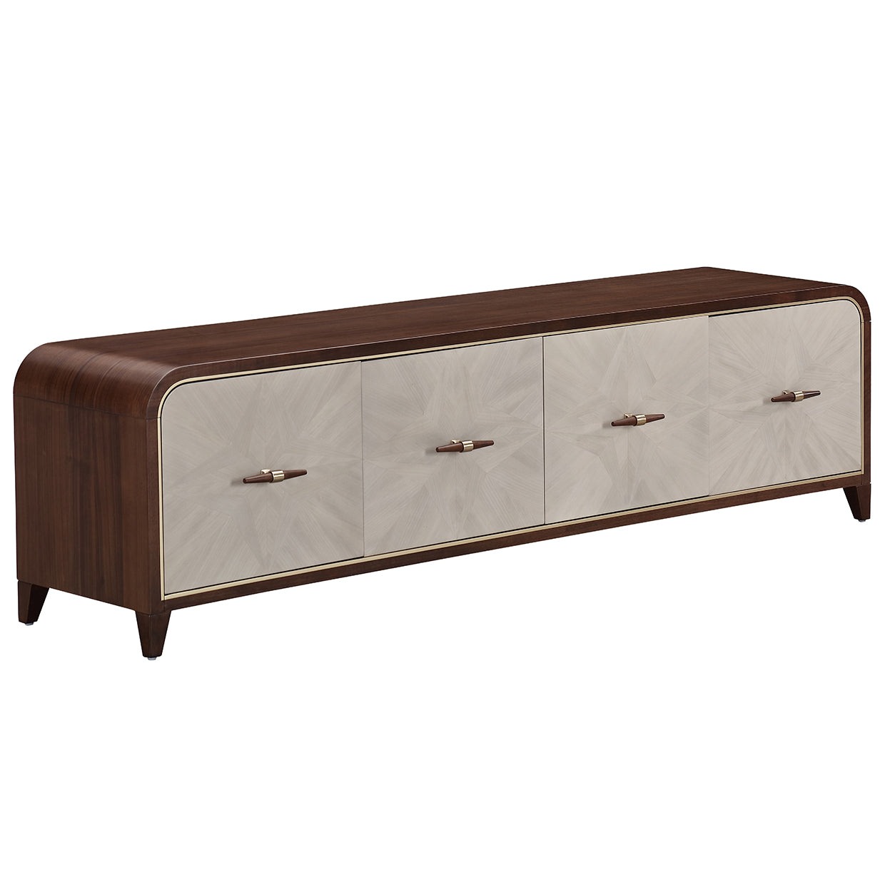 Houston Media Cabinet - Walnut