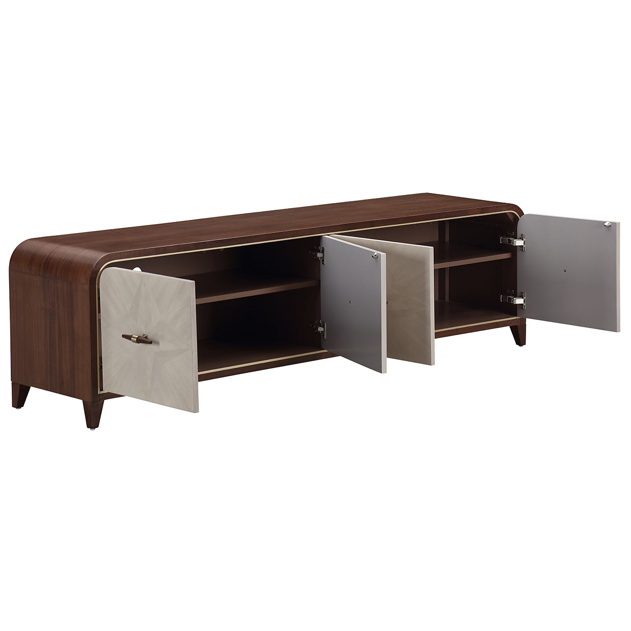 Houston Media Cabinet - Walnut