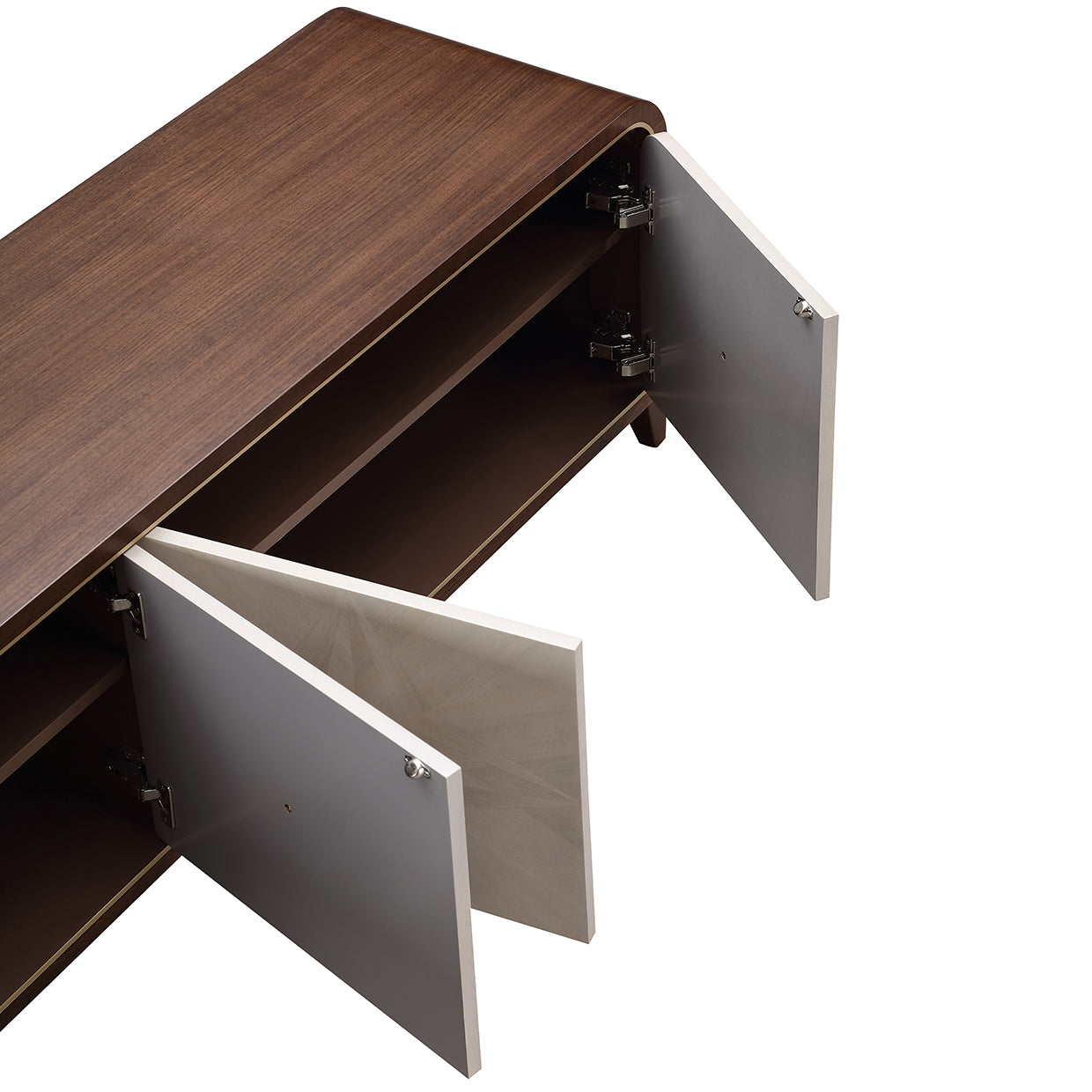 Houston Media Cabinet - Walnut