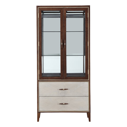 Houston Display Cabinet - Walnut