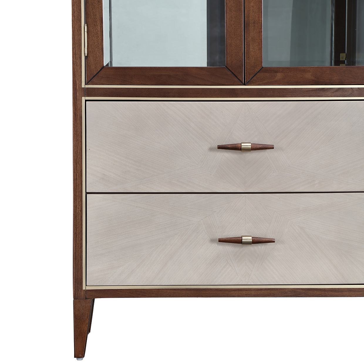 Houston Display Cabinet - Walnut