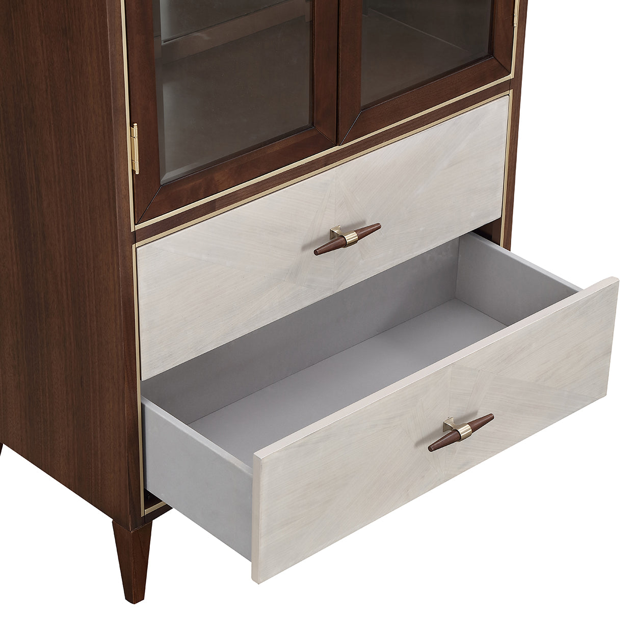 Houston Display Cabinet - Walnut
