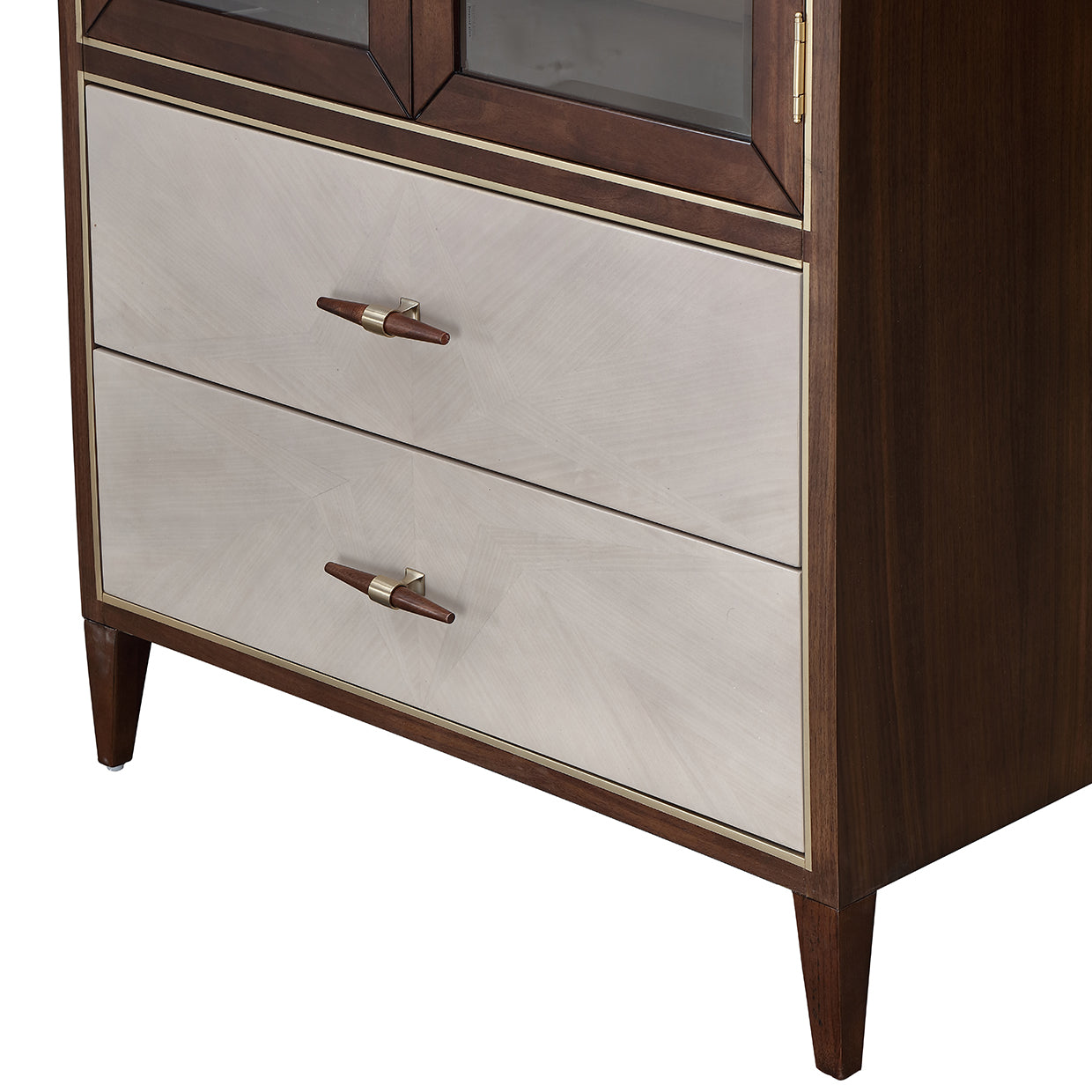 Houston Display Cabinet - Walnut