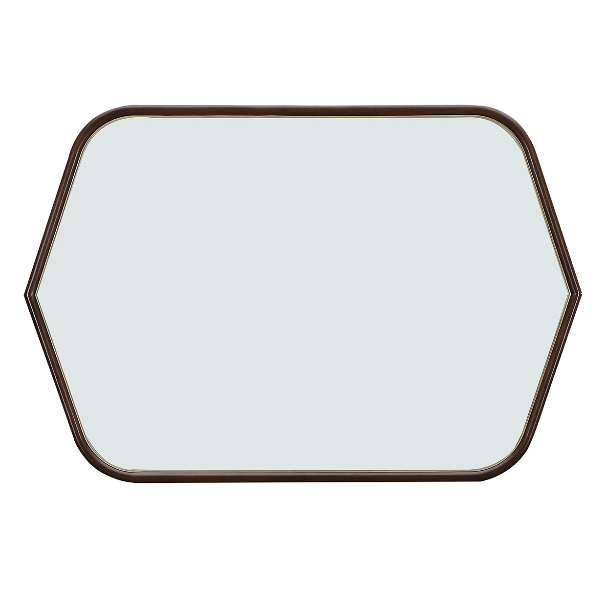 Houston Wall Mirror - Walnut