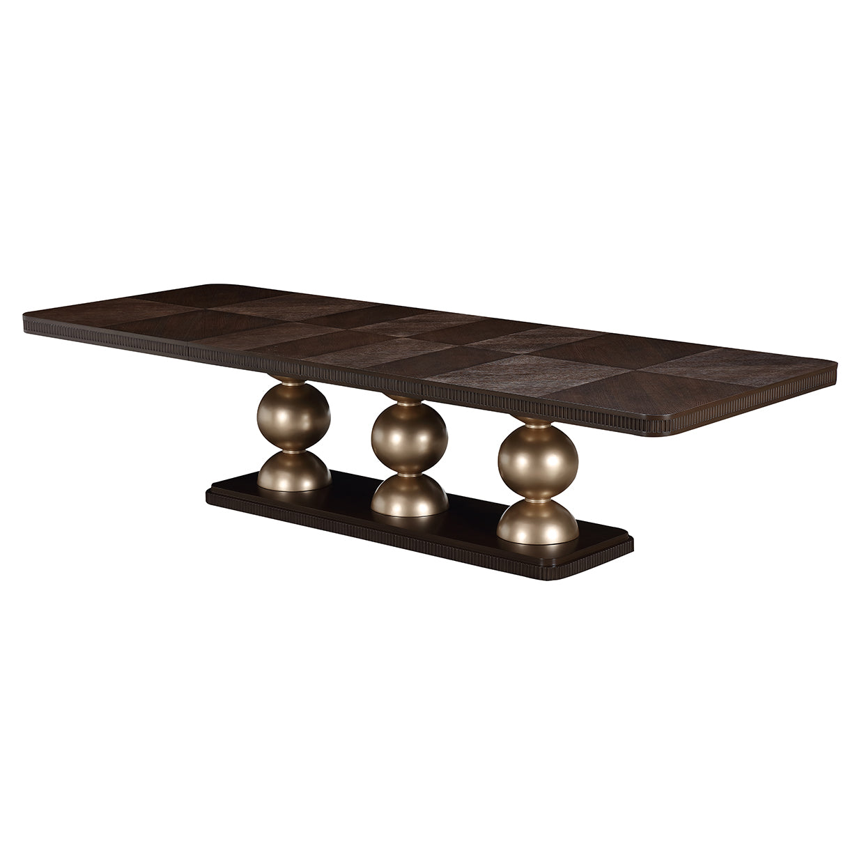 West Kensington Rectangular Dining Table - Medium Espresso
