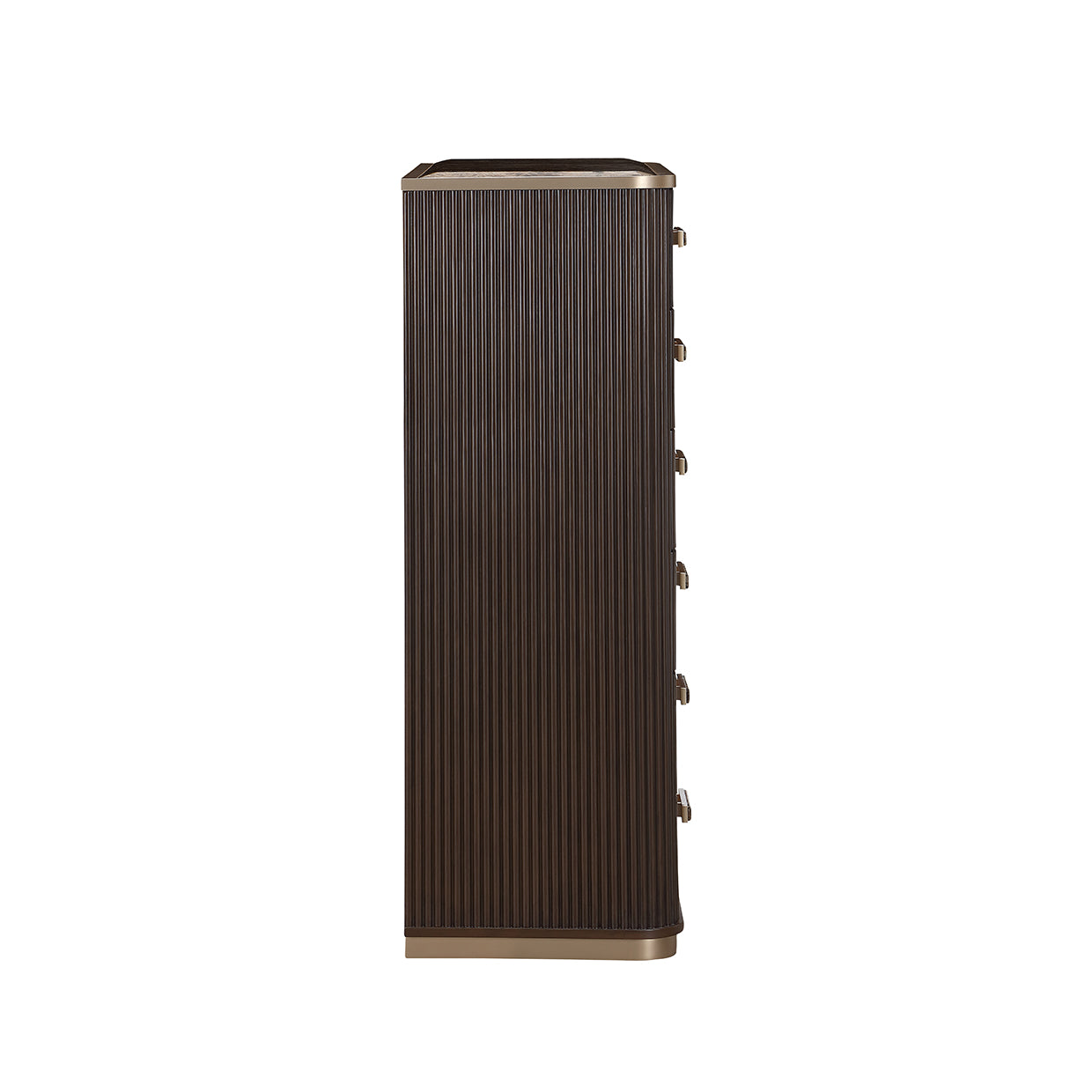West Kensington Highboy Chest - Medium Espresso