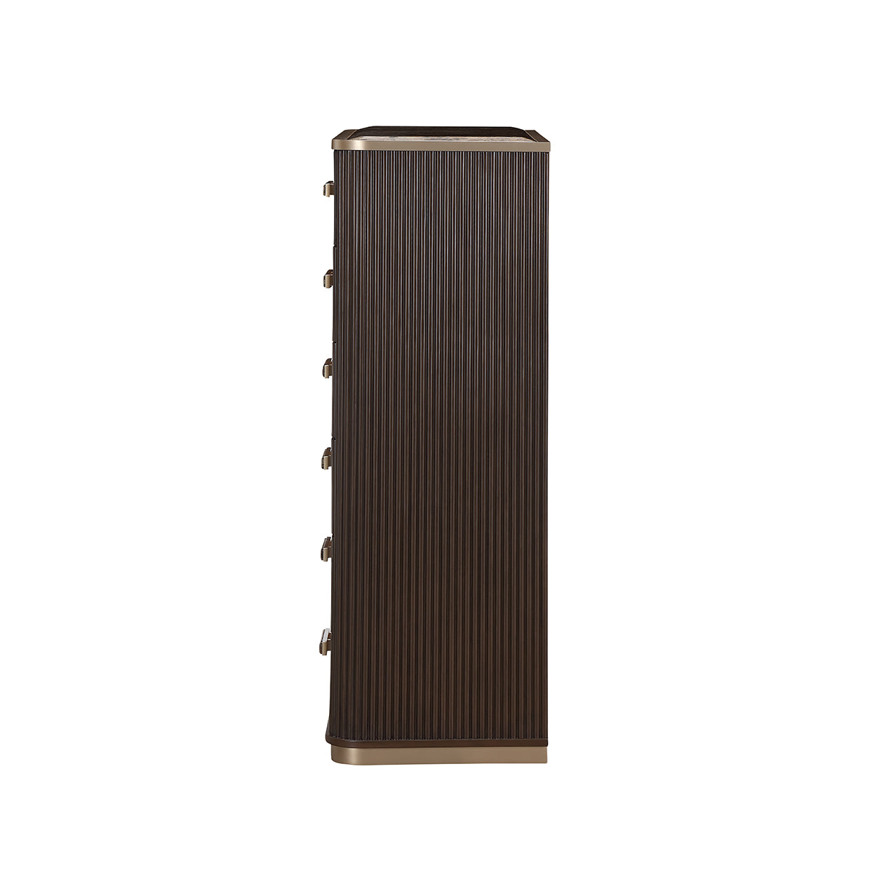 West Kensington Highboy Chest - Medium Espresso