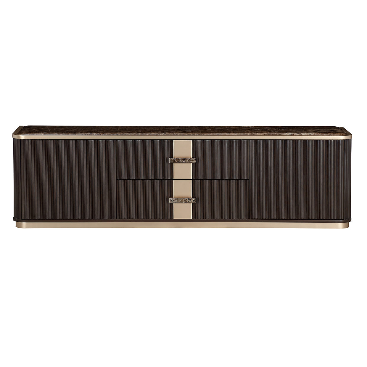 West Kensington Media Cabinet - Medium Espresso