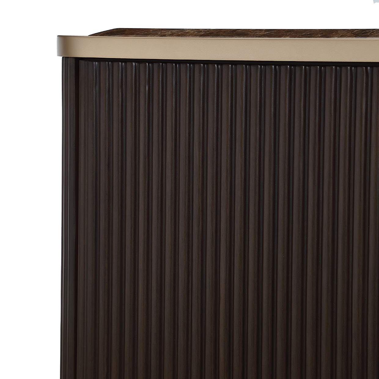 West Kensington Media Cabinet - Medium Espresso