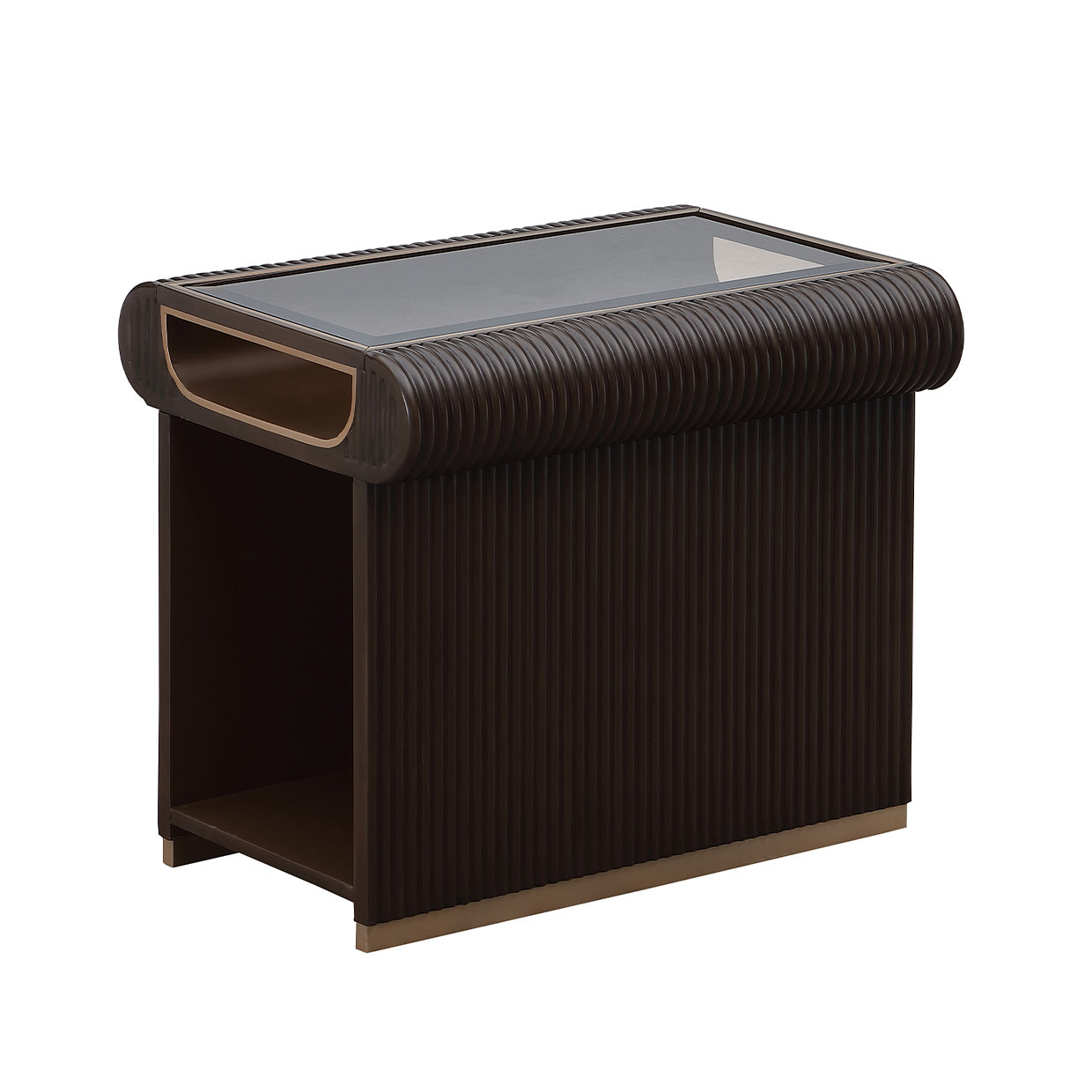 West Kensington End Table - Medium Espresso