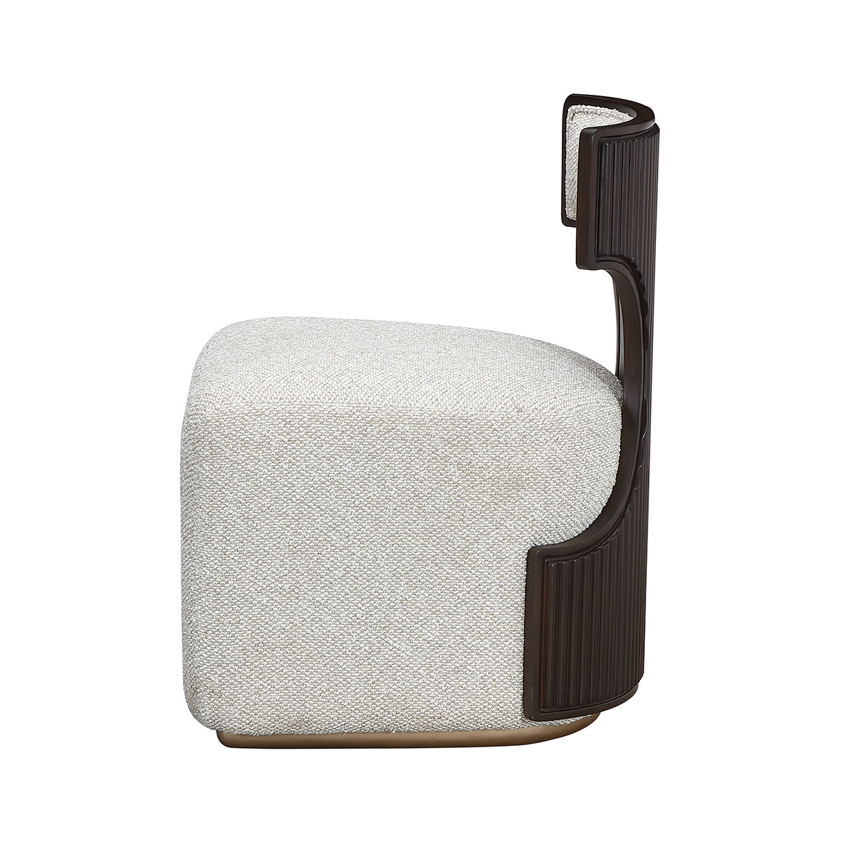 West Kensington Vanity Chair - Medium Espresso