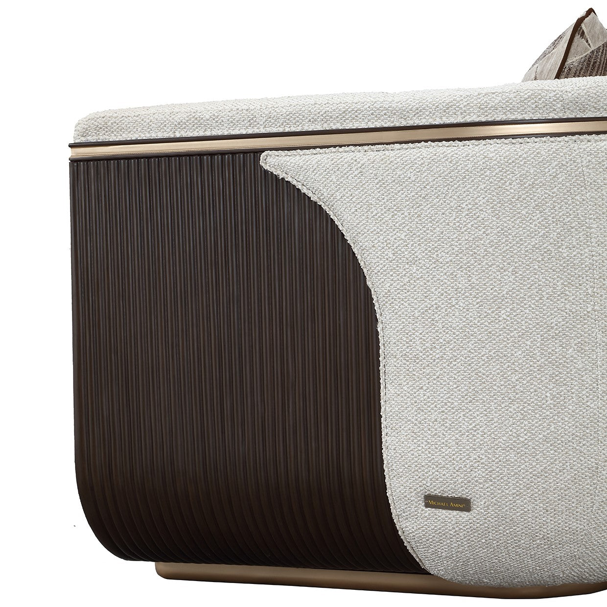 West Kensington Matching Chair - Buff/Medium Espresso