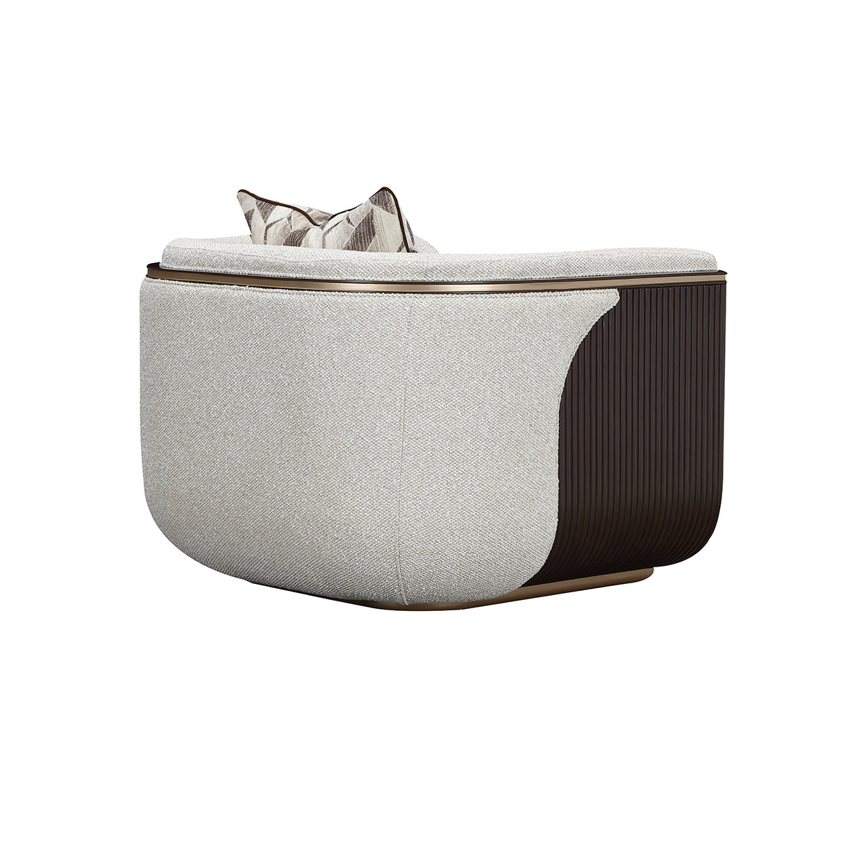 West Kensington Matching Chair - Buff/Medium Espresso