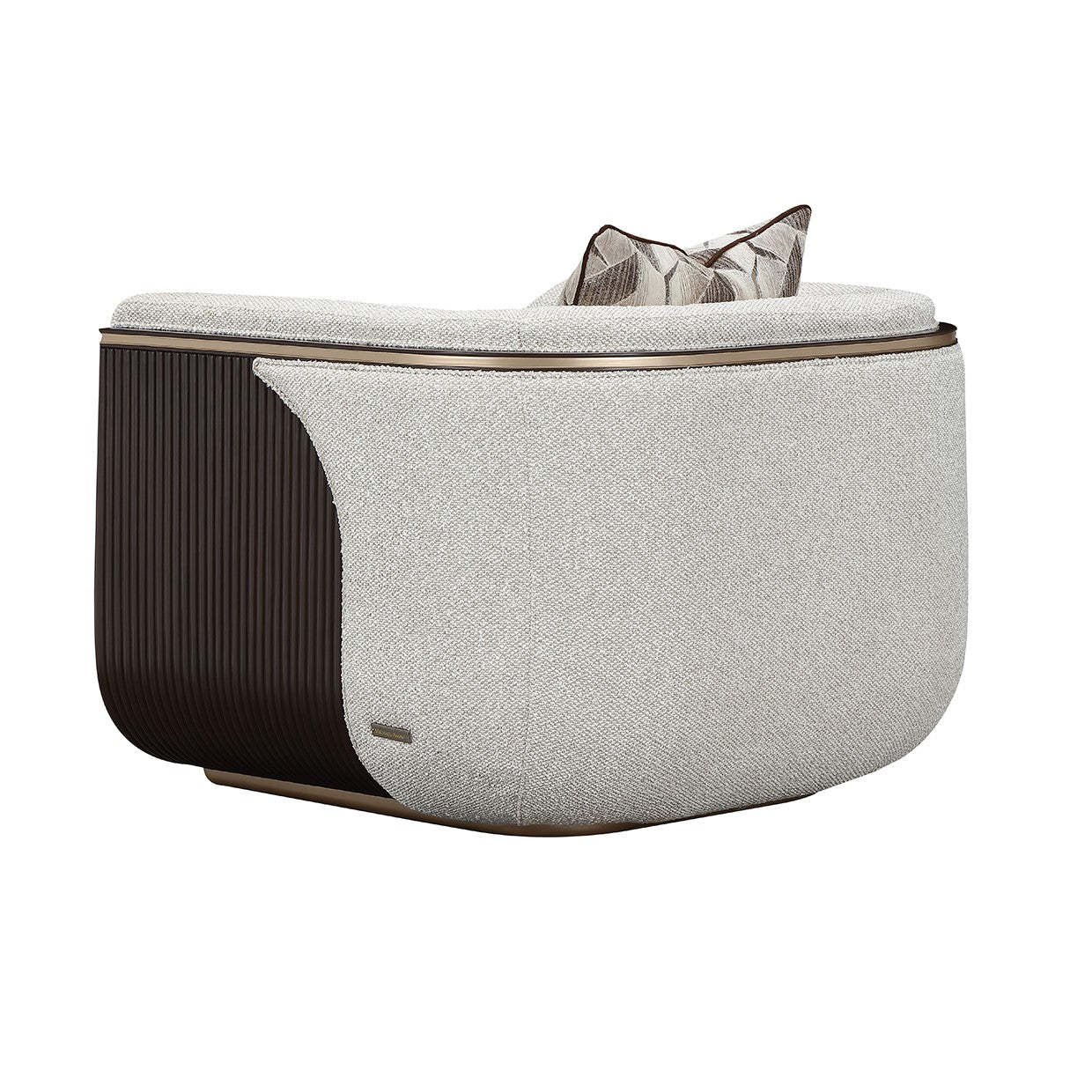 West Kensington Matching Chair - Buff/Medium Espresso