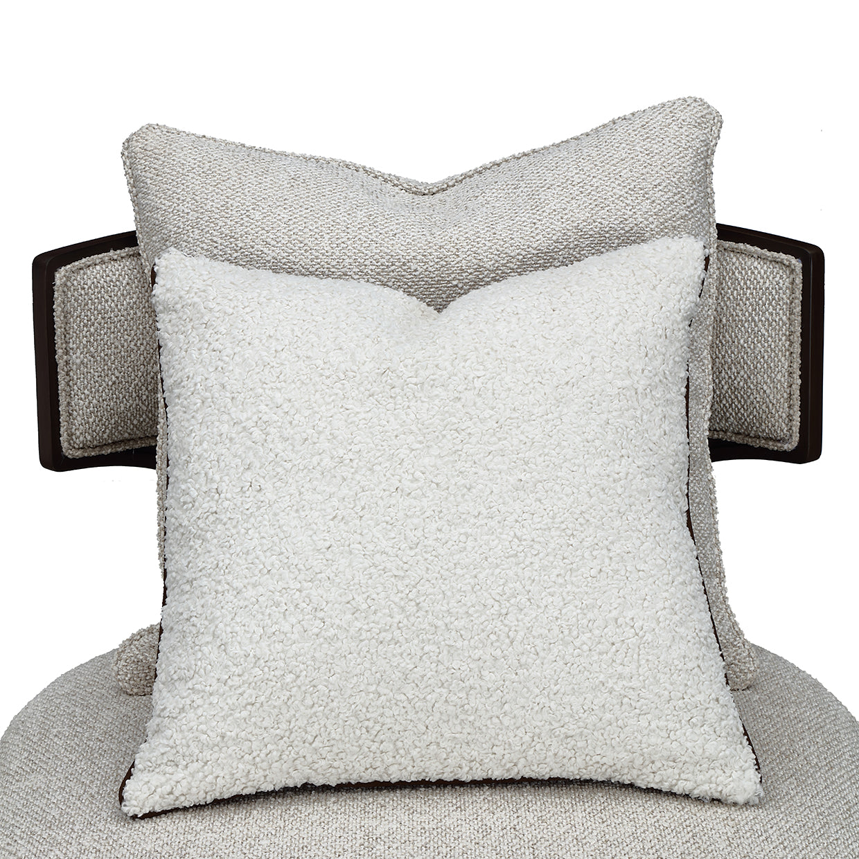 West Kensington Chaise - Buff/Medium Espresso