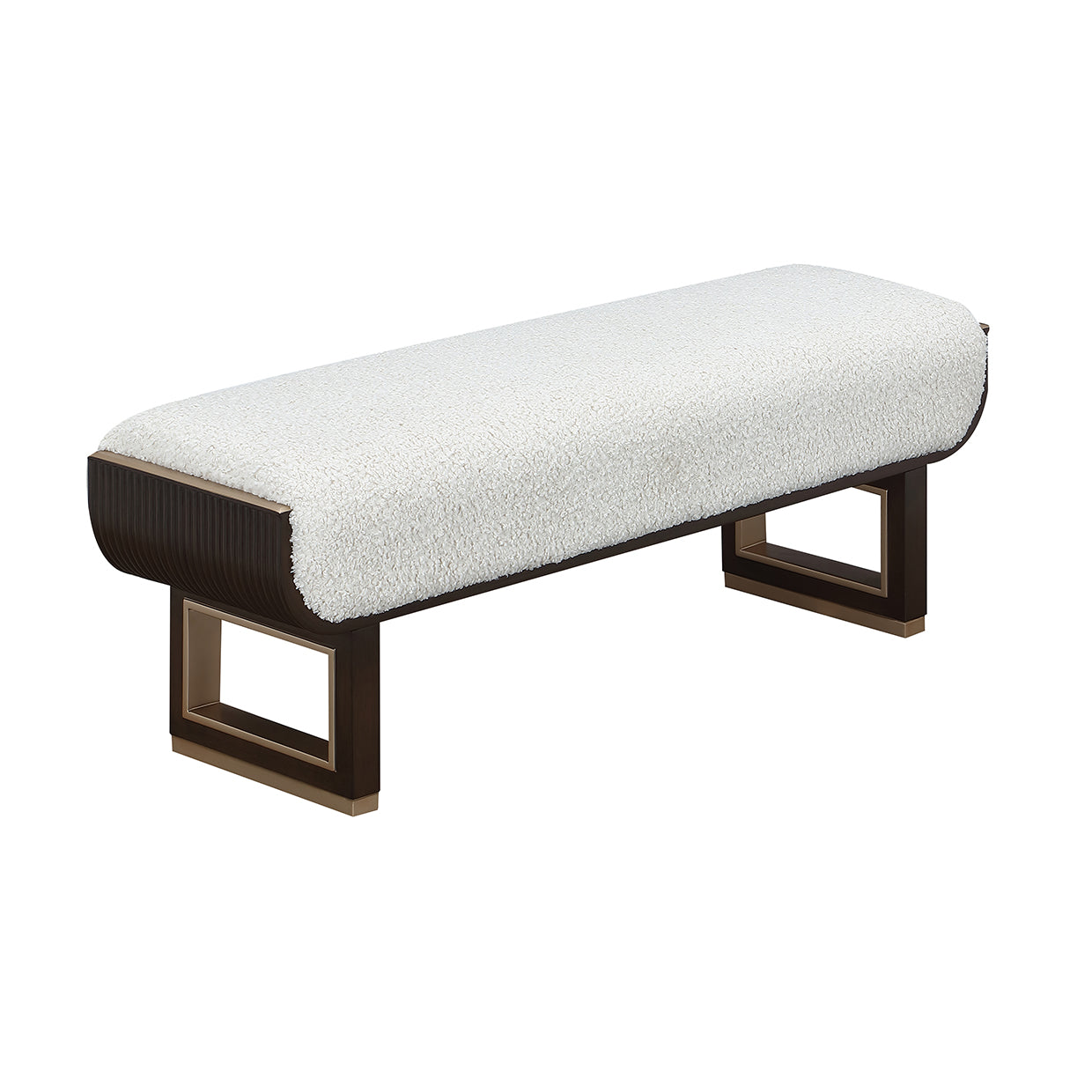 West Kensington Bench - Medium Espresso
