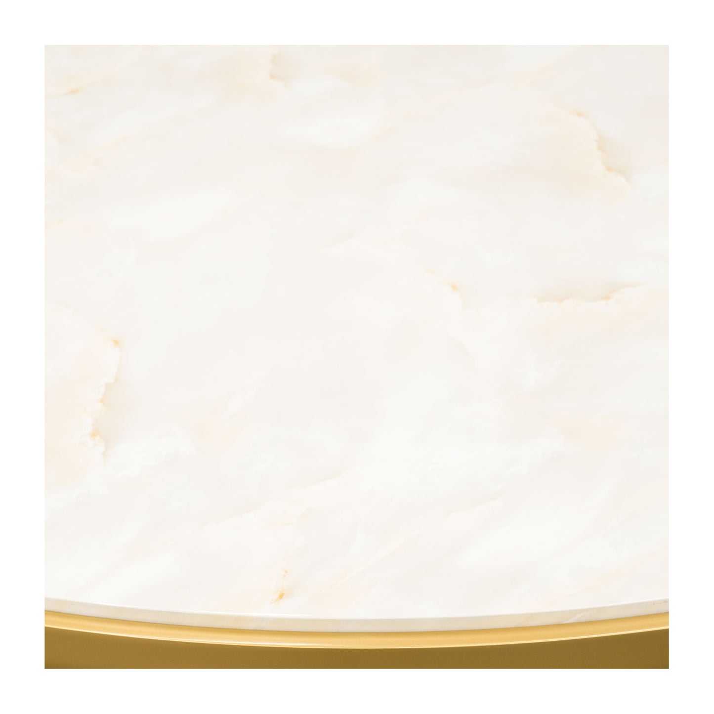 Scotts Square Round Dining Table - Light Champagne