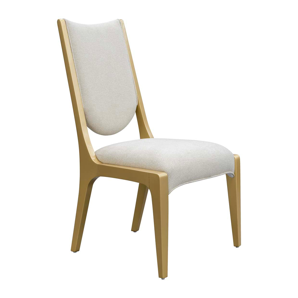 Scotts Square Dining Side Chair - Cornsilk/Gold