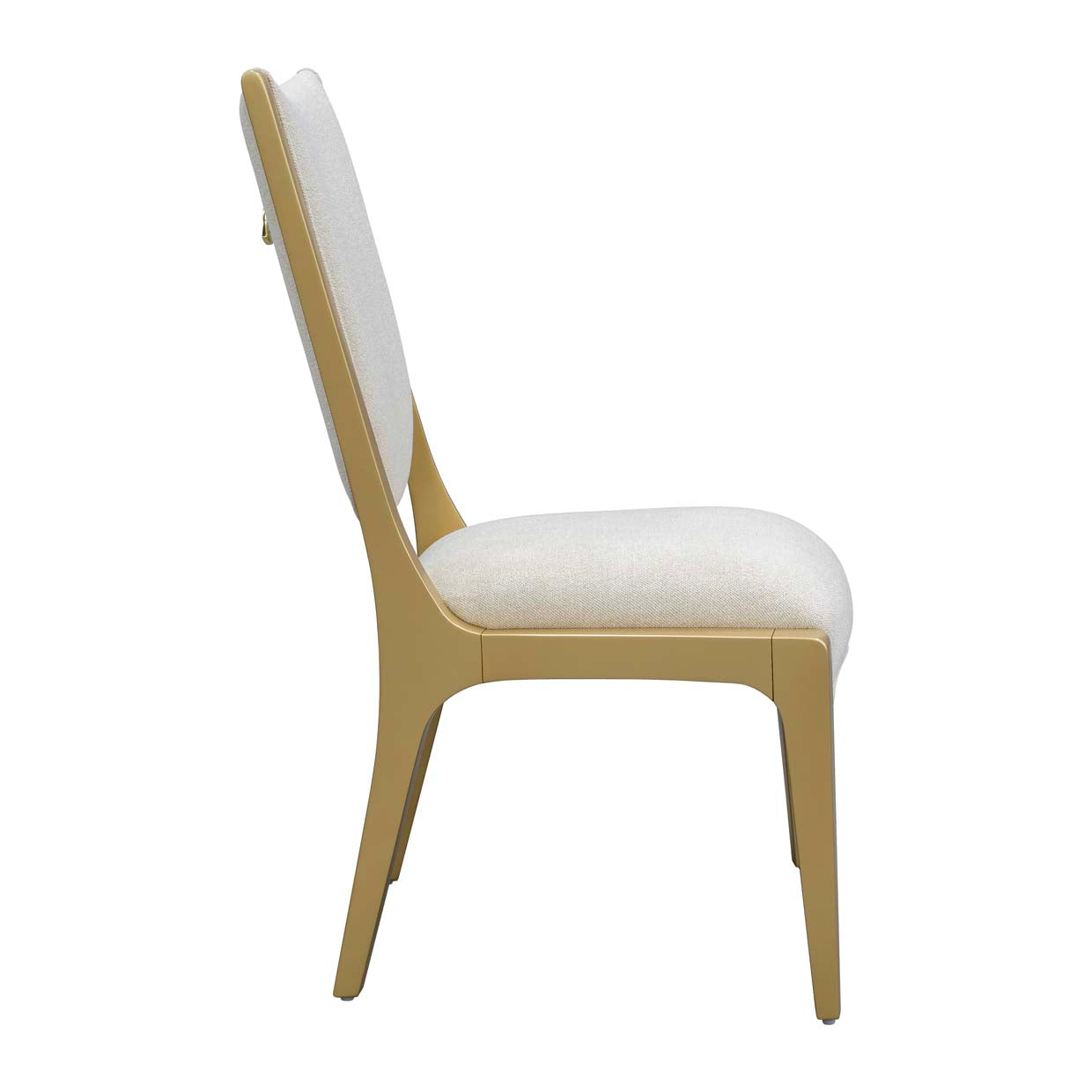 Scotts Square Dining Side Chair - Cornsilk/Gold