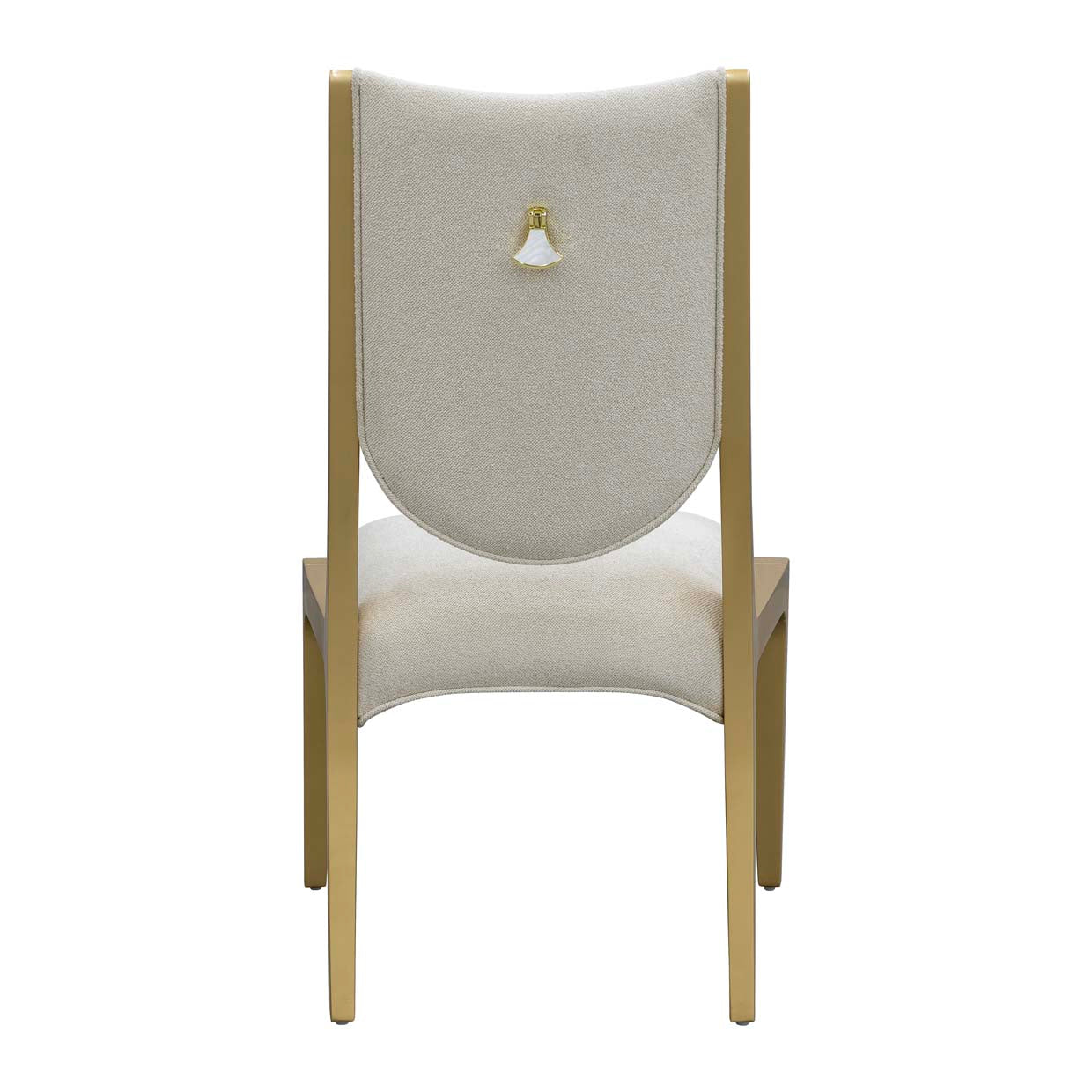 Scotts Square Dining Side Chair - Cornsilk/Gold