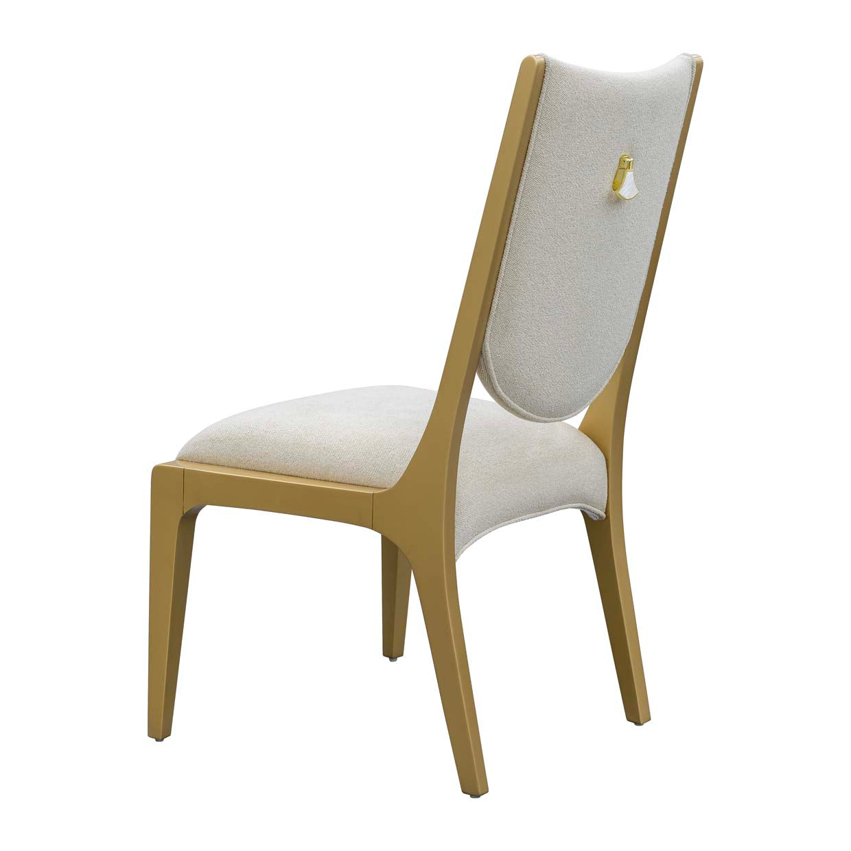 Scotts Square Dining Side Chair - Cornsilk/Gold