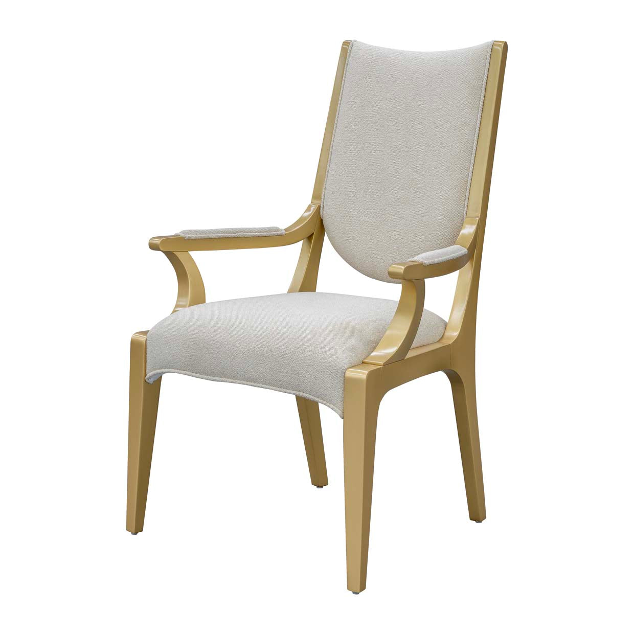 Scotts Square Dining Arm Chair - Cornsilk/Gold