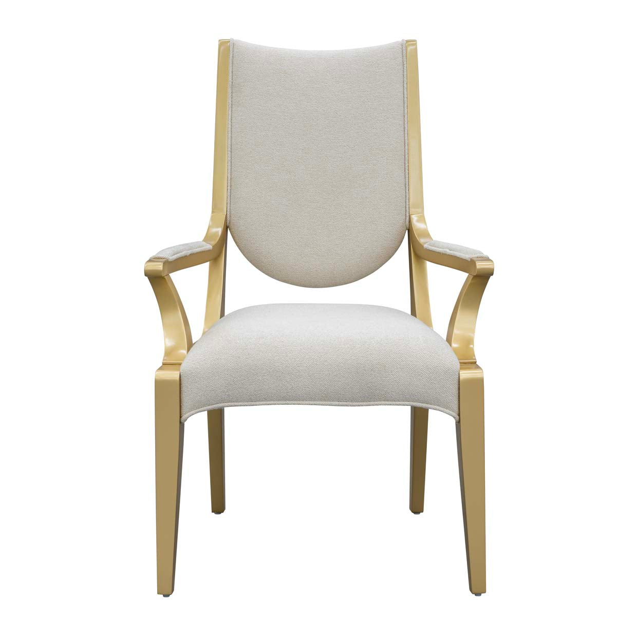 Scotts Square Dining Arm Chair - Cornsilk/Gold