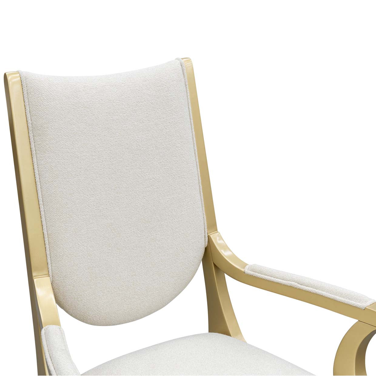 Scotts Square Dining Arm Chair - Cornsilk/Gold
