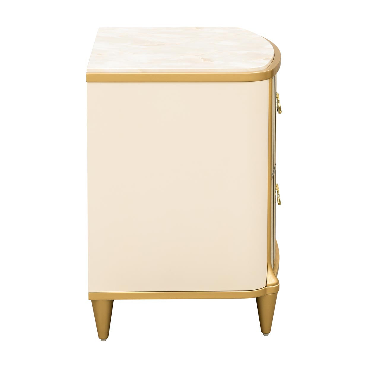 Scotts Square Nightstand - Light Champagne