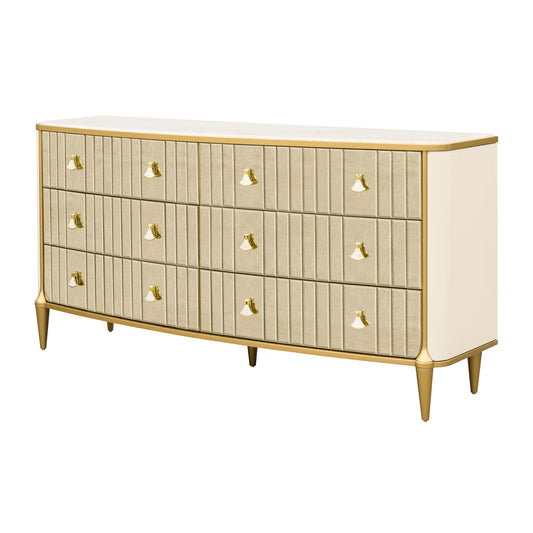 Scotts Square Dresser - Light Champagne