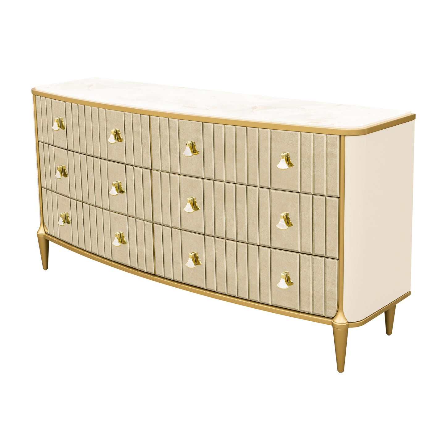Scotts Square Dresser - Light Champagne