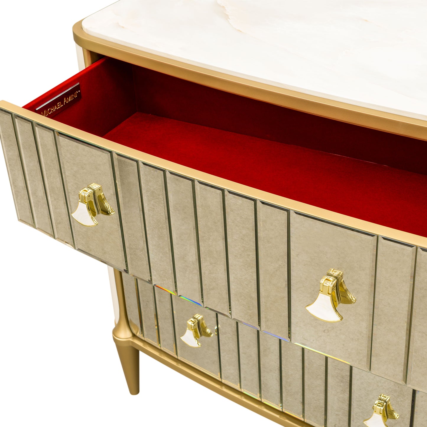 Scotts Square Dresser - Light Champagne