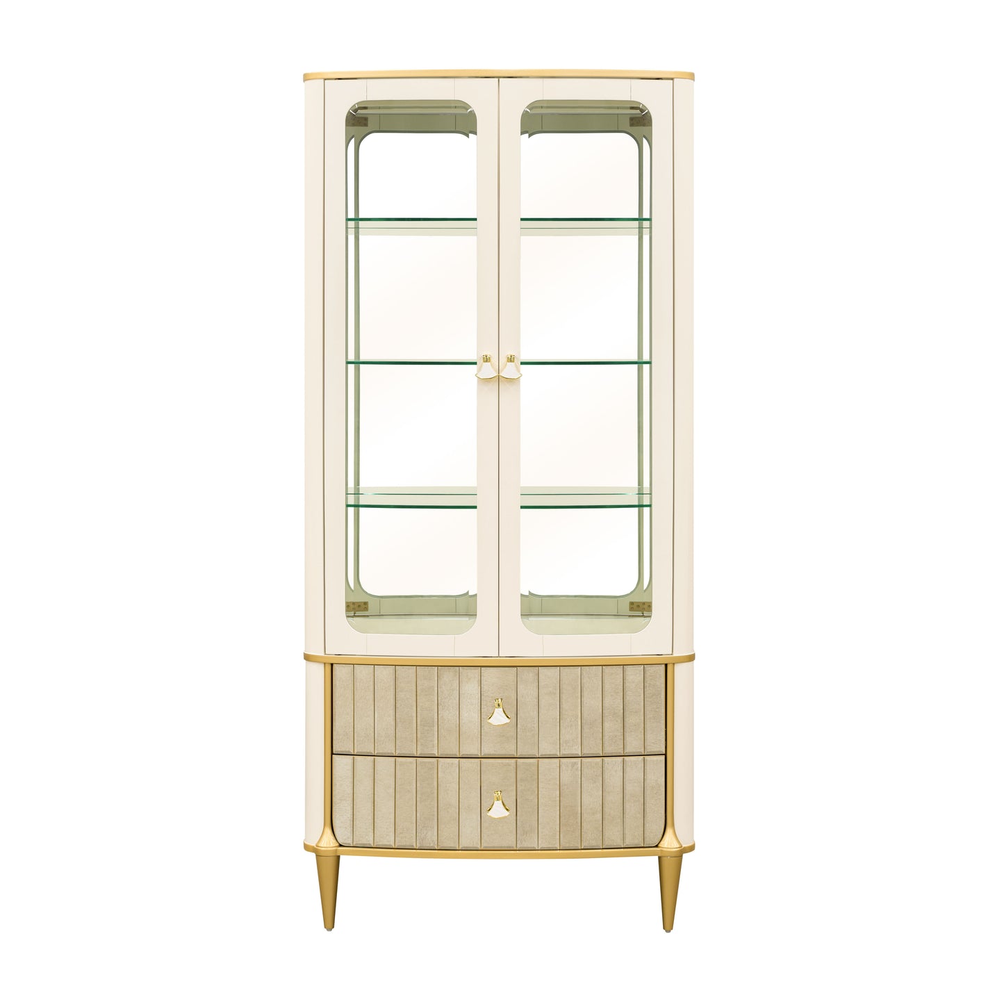 Scotts Square Display Cabinet - Light Champagne