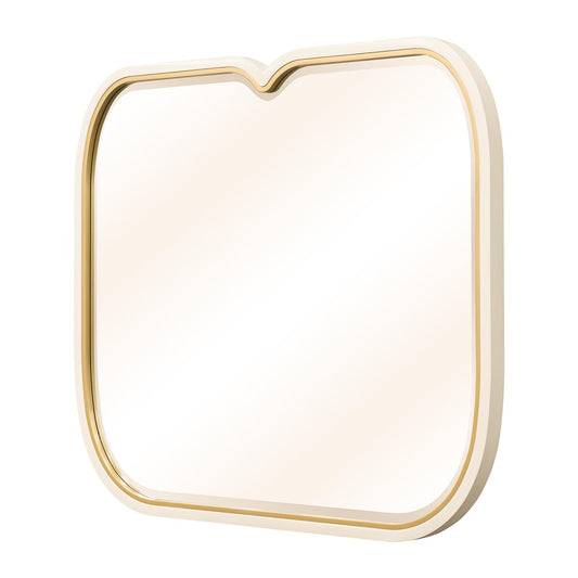 Scotts Square Wall Mirror - Pearl