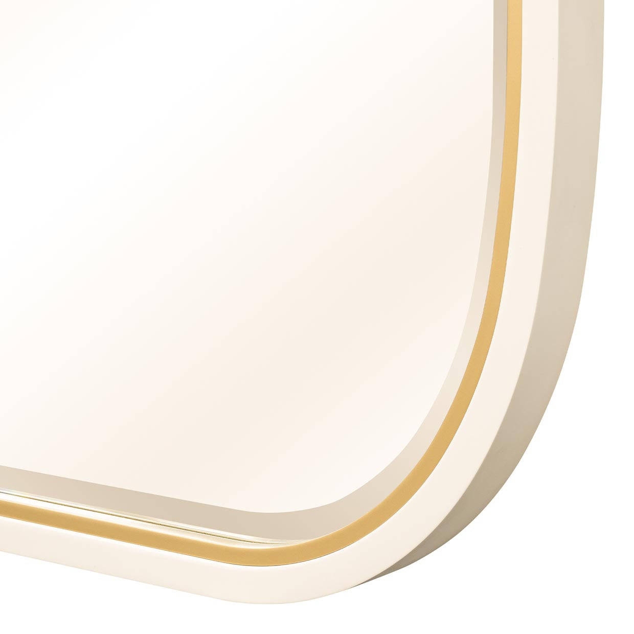 Scotts Square Wall Mirror - Pearl