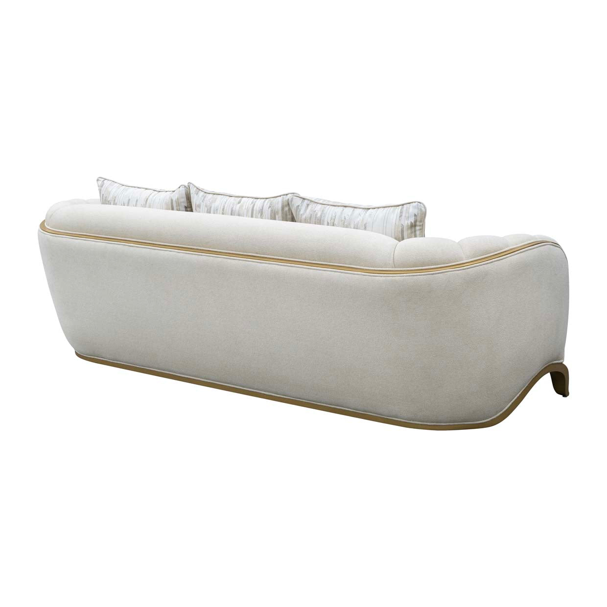 Scotts Square Sofa - Cornsilk/Light Champagne
